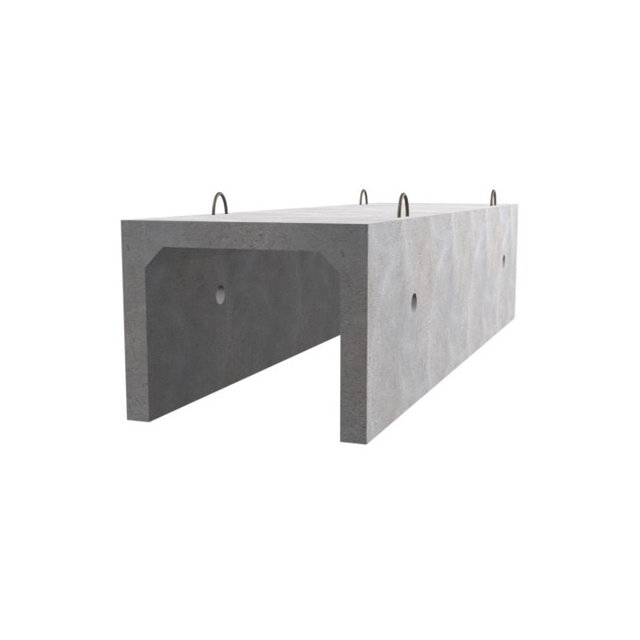 Железобетонный лоток ЛК 75.150.90-7